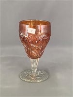 Buzz Saw & File water goblet - marigold