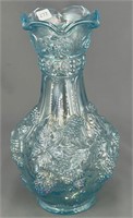 Loganberry vase - ice blue