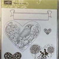 Heart Shaped Stamps - Stampin' Up -
