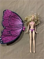 Blonde Barbie With Wings