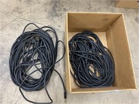 2 VERY LONG AUDIO CABLES