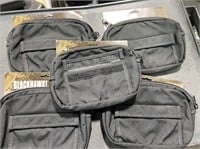 (5) Blackhawk large holster bag 40BP01BK