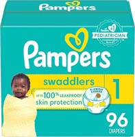 Pampers Swaddlers Diapers - Size 1  96 Count  Ultr