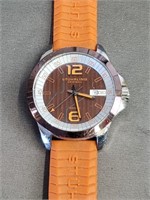 Stuhrling Original Orange Watch
