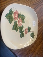 RED WING HAND PAINTED PLATTER