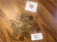 LOT OF WHEAT PENNIES