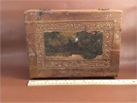 1950 Miniature Wooden Hope Chest Box
