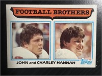 1982 TOPPS HANNAH BROTHERS CARD