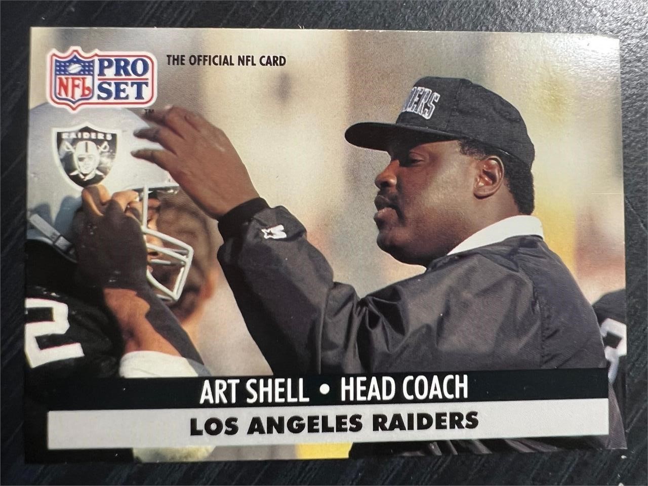 1991 PROSET HOF ART SHELL CARD