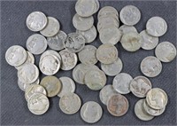 46 Buffalo Nickels; 1918-1936