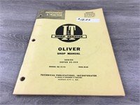 I & T Oliver Shop Manual, No. 0-11A, 1960