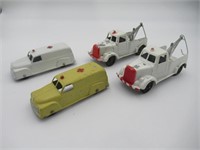 TootsieToy 1950 Ambulances/1947 Mack Tow-Trucks