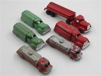 TootsieToy Gas and Fuel Truck Lot of (6)