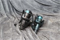 Two Eagle Claw fishing reels