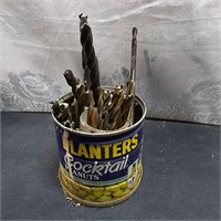 Can of drill bits