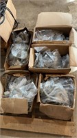 5 Boxes of Hardware L Brackets