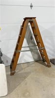 Rolling Store Room Ladder