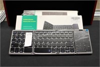 2- foldable keyboards (display)