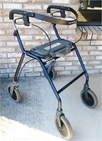Dolomite Rolling Walker with Seat