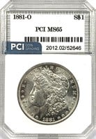 1881-O Morgan Silver Dollar MS-65