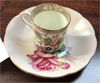 Elegant China  Tea Cup & Saucer