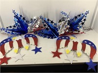 Foam Eagles with Stars, Decor Fold Outs
