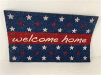 Patriotic Welcome Home Mat