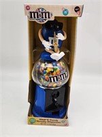 M&M's Blue Saxophone Candy Dispenser Coin Bank