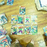 Incredible Hulk comic book lot