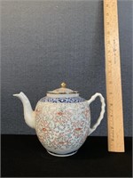 Vintage Chinese Antique Porcelain Tea Pot
