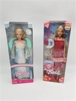 Holiday Angel and With Love Barbie Dolls