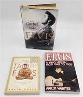 3 Elvis Presley Books