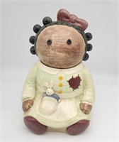Vintage Doll w/ Bunny Cookie Jar