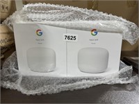 Lot of 2 new Google Nest WiFi Routers Mesh