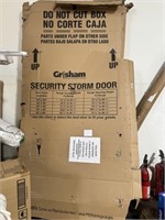 Grisham Security Screen Door condition unknown,