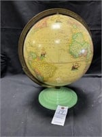 Uranium Glass base Globe