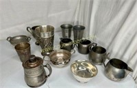 Nice Assorted Lot Of Pewter