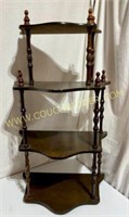 Cute Small Spindle Shelf 32" Tall 18" Wide