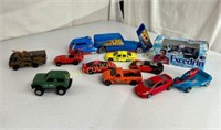 Vintage Die Cast Car Lot