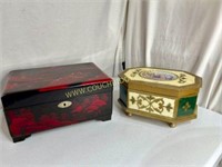Vintage Jewelry Musical Jewelry Boxes Very Unique