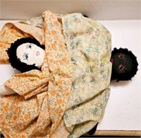 Topsy Turvy black Americana Doll 24 inch