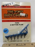 Ford 6 bottom plow, black rivets