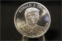 President Trump 1oz .999 Pure Silver Round