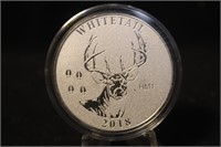2018 1oz .999 Pure Silver Reverse Proof Coin