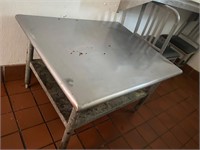 Stainless equipment stand restaurant use 36x29x23