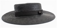 Yves St. Laurent Rive Gauche Style A651 Straw Hat