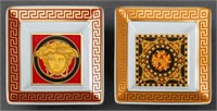 Versace by Rosenthal Medusa Soy Sauce Dishes, 2