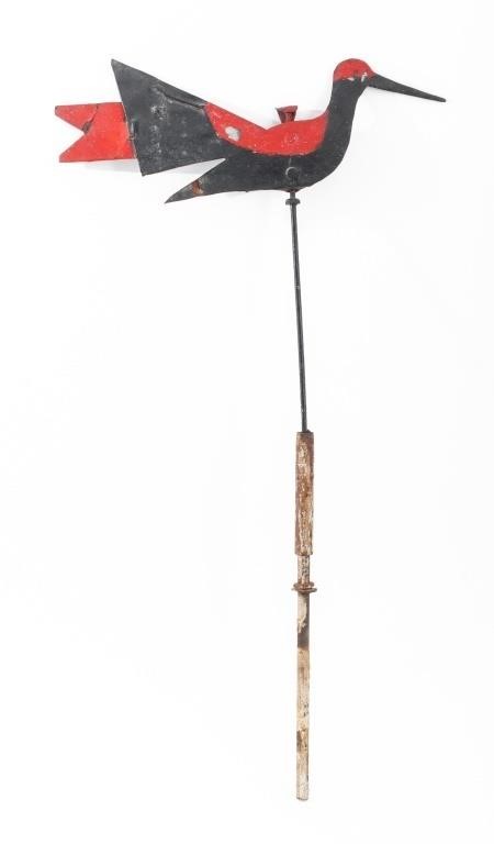 Americana Iron Red-Winged Blackbird Weathervane