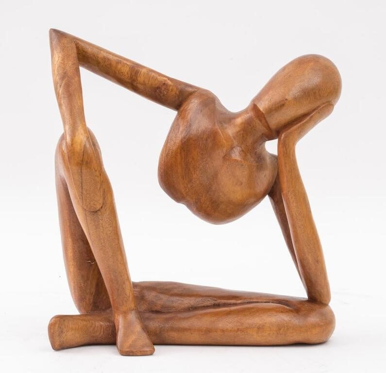 Contemporary Wooden Figural Sculpture