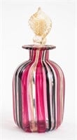 Murano Glass Diminutive Flacon or Perfume Bottle